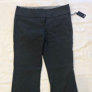 Dark grey trousers